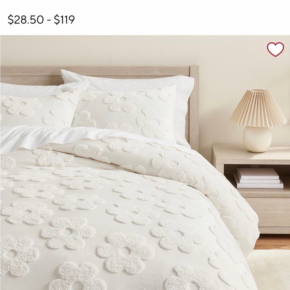 Pottery Barn Teen Floral Duvet Cover